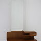 Oak mirror Czechoslovakia 1950s 167x95cm