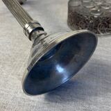 Five-light silver-plated candlestick