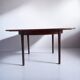 Vintage round teak table from the 60s