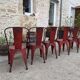Lot de 6 chaises Tolix modèle A