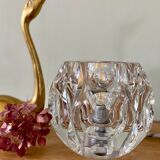 Lampe à poser vintage en verre