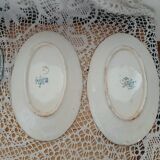 Longwy iron earth dinnerware set