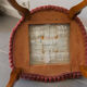 Pink velvet chair