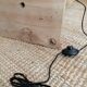 Vintage wooden floor lamp revisited