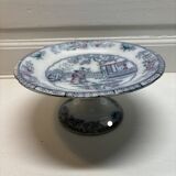 Chinese pattern porcelain compote bowl