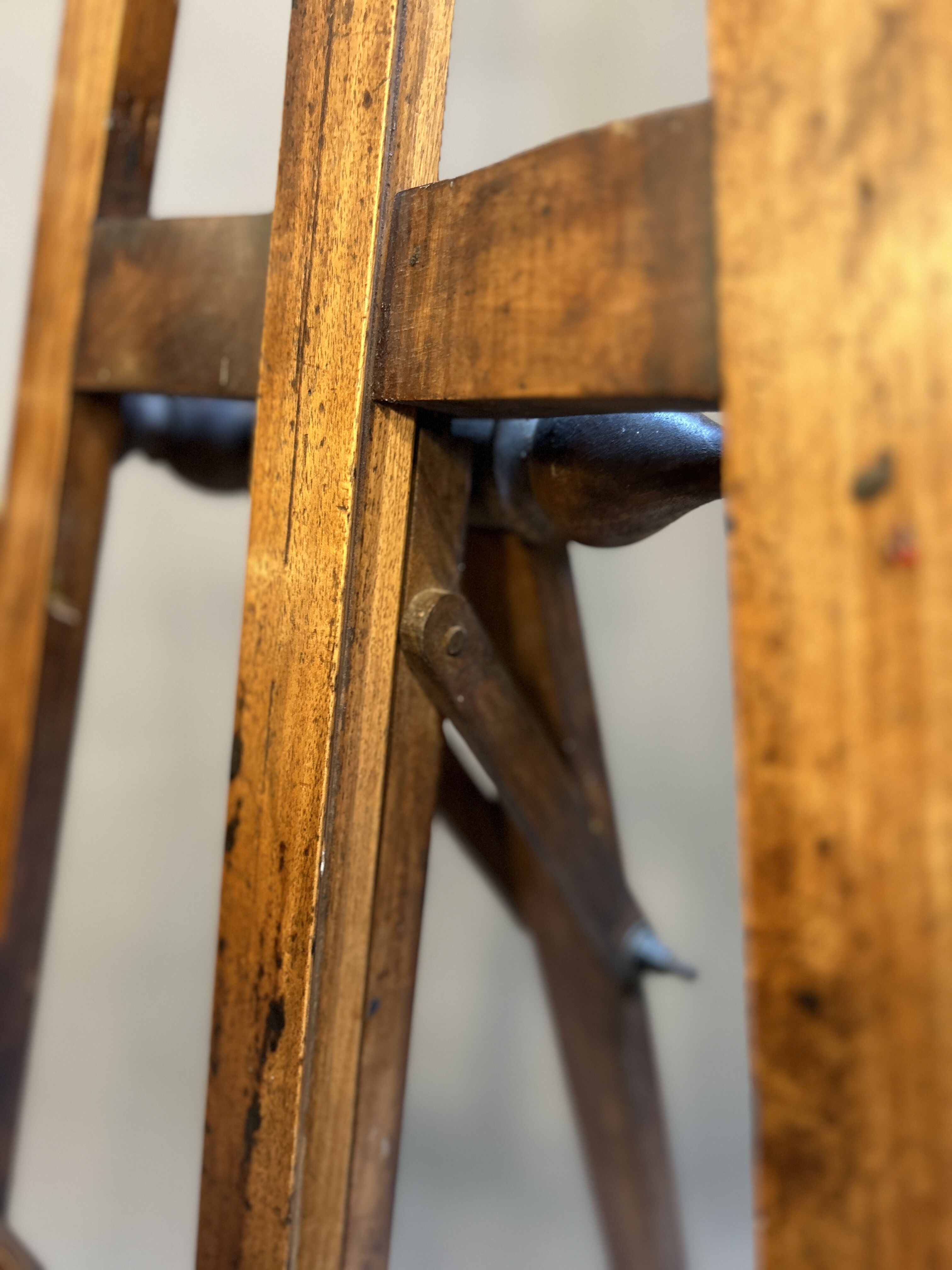 C19th french artists easel