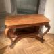 Art Nouveau Italian Wooden Console Table