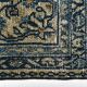 10x13 Navy Blue & Taupe Large Persian Rug, Handmade Wool Carpet, 311x402Cm
