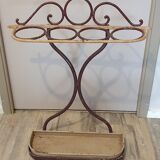 Wrought iron umbrella stand