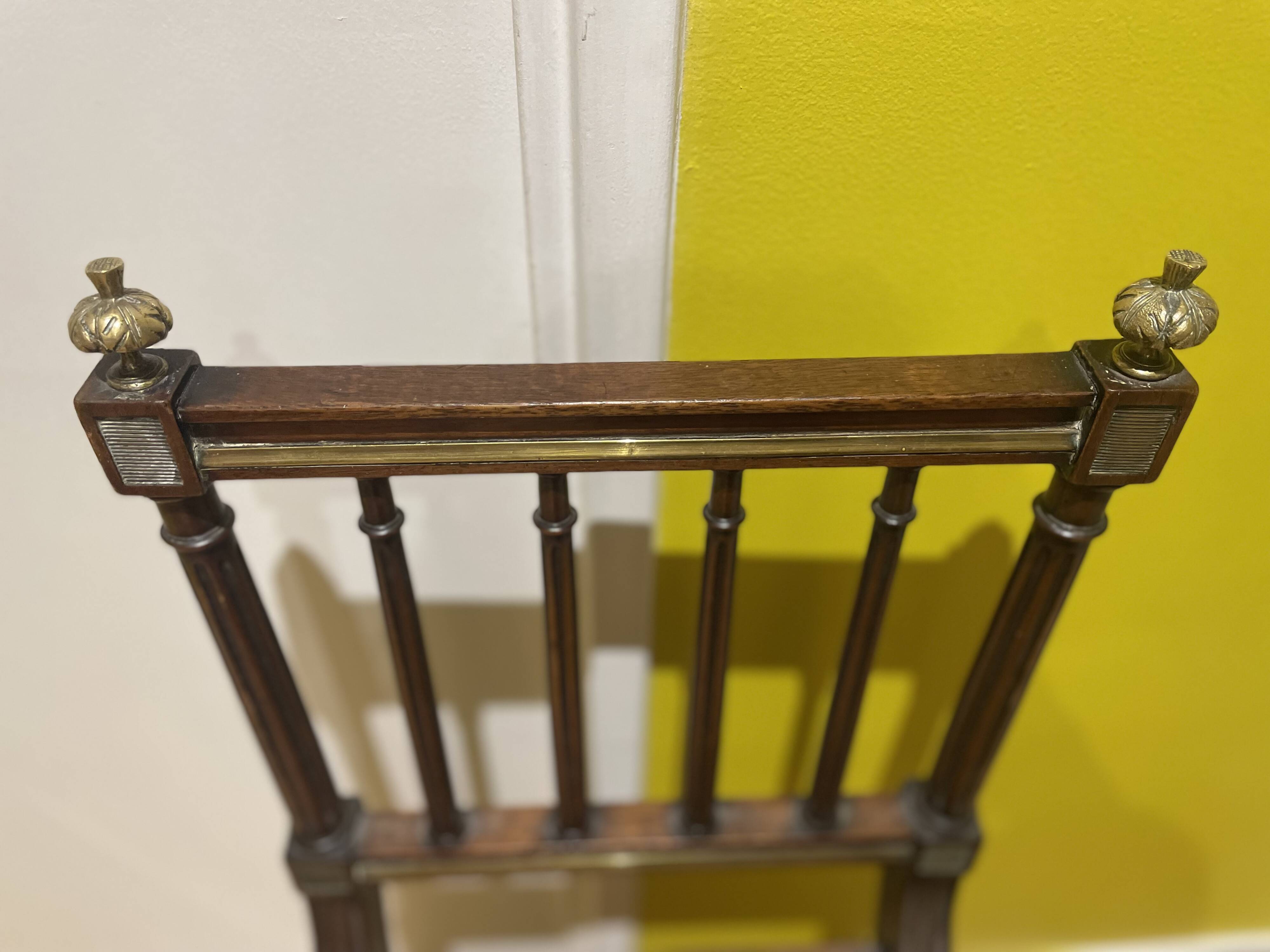 Small Louis XVI style cylinder desk (19th century)