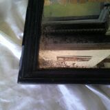 Old rectangular mirror