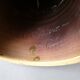 Large stoneware candlestick signed Denise Pointu, stoneware from Puisaye