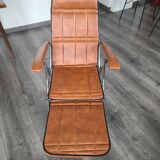 Maule Marga folding armchair, vintage Italian design, 70s