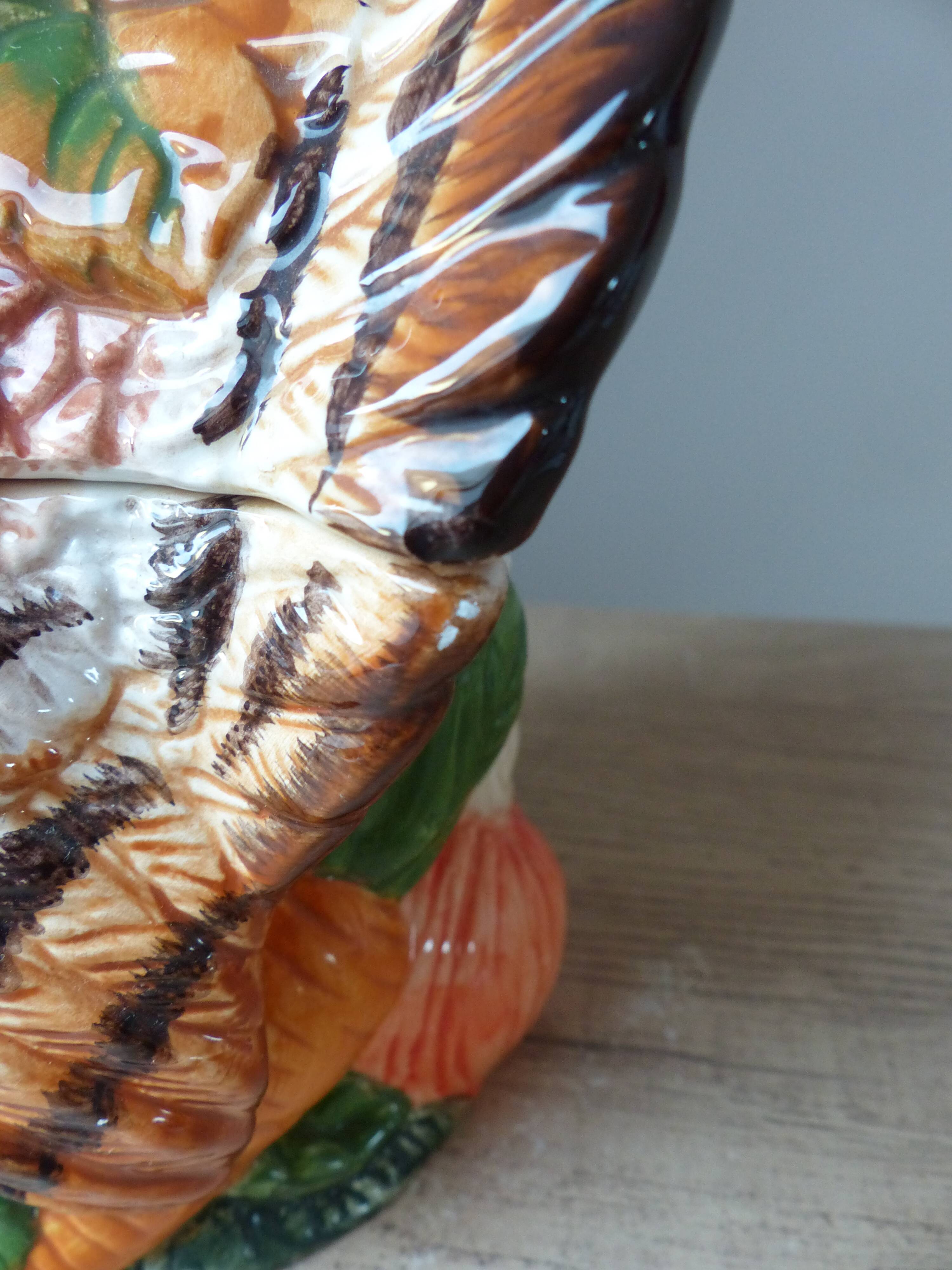 Gravy bowl, turkey shaped gravy boat, table serving dish, thanksgiving christmas turkey