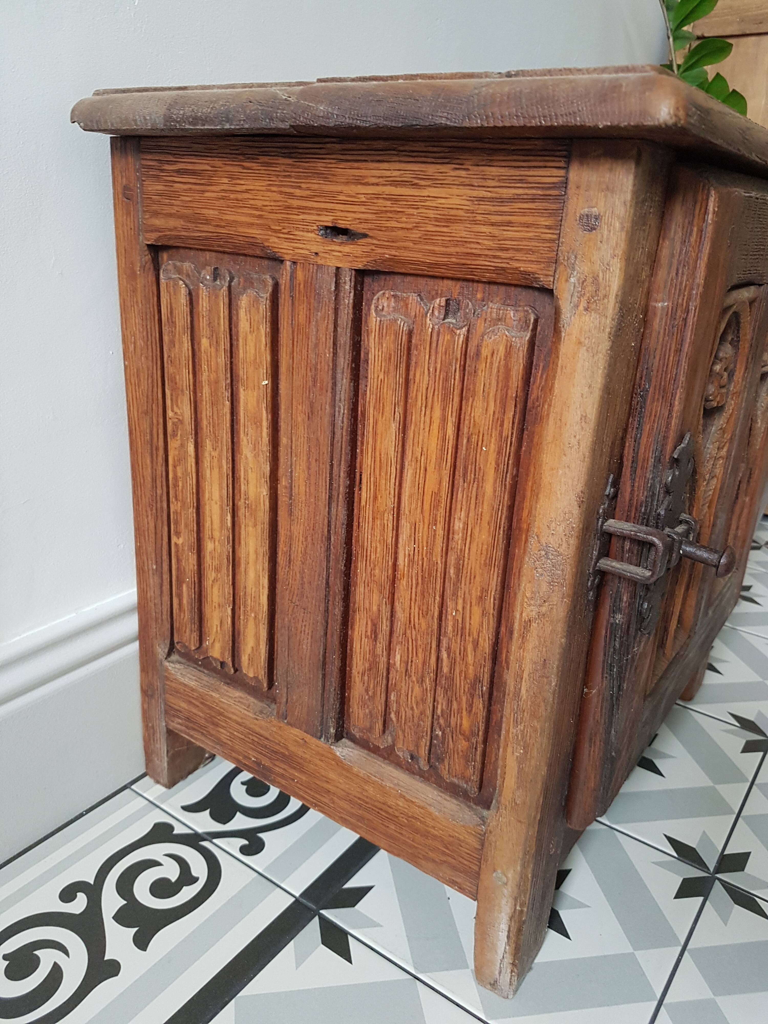 Wooden furniture storage documents