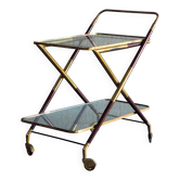 Chariot de bar italien des années 1950, attribué à Cesare Lacca