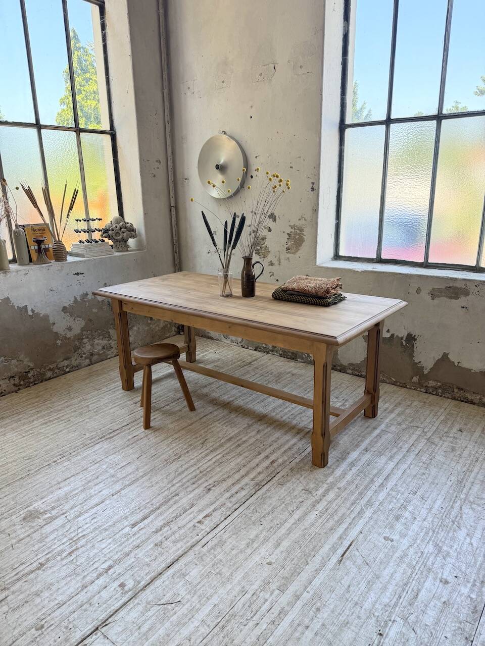 190 cm pine farmhouse table