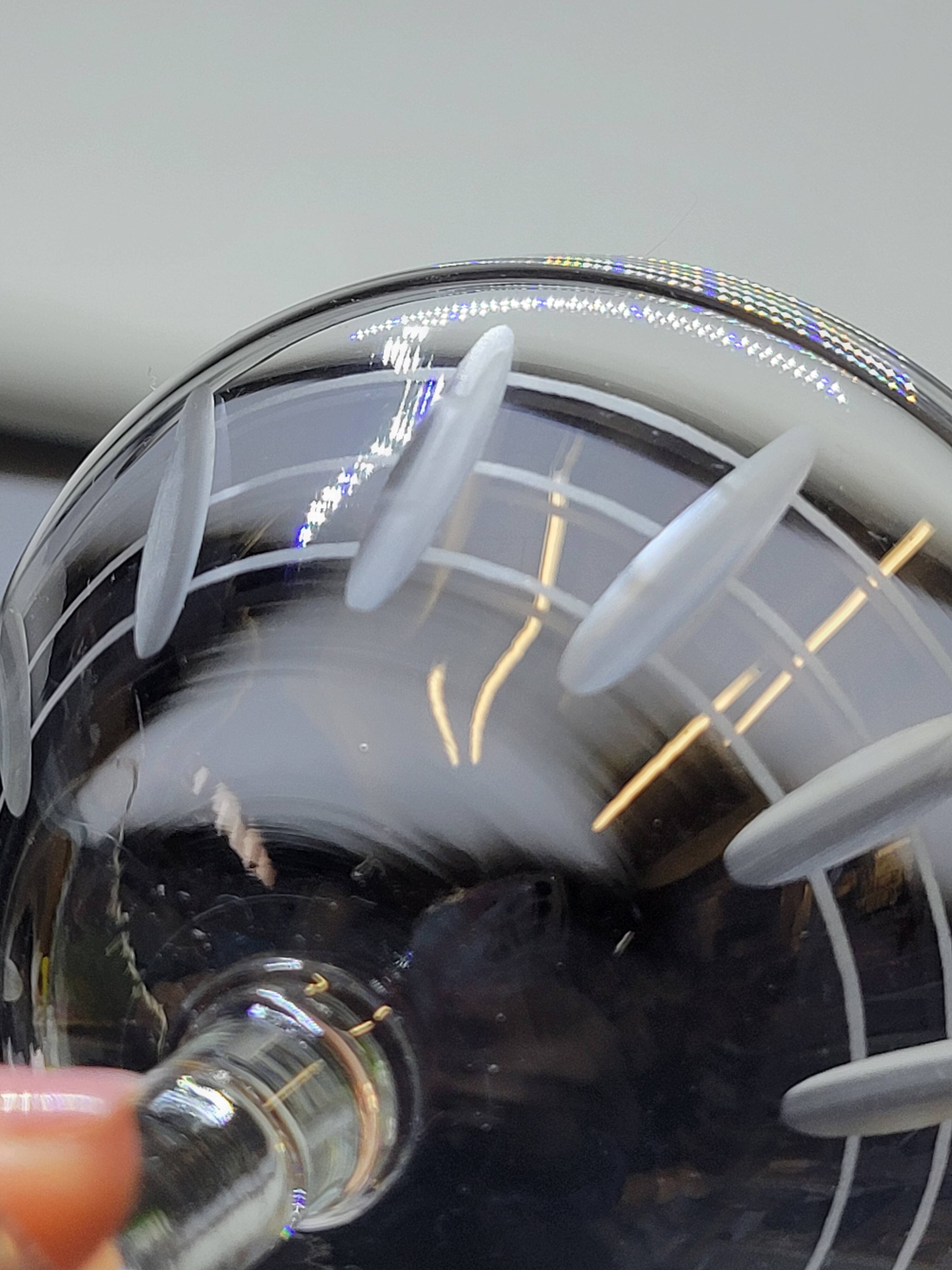 5 Antique Art Deco Palmette Cut Crystal Champagne Glasses