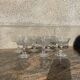 6 Baccarat crystal Richelieu pattern champagne glasses