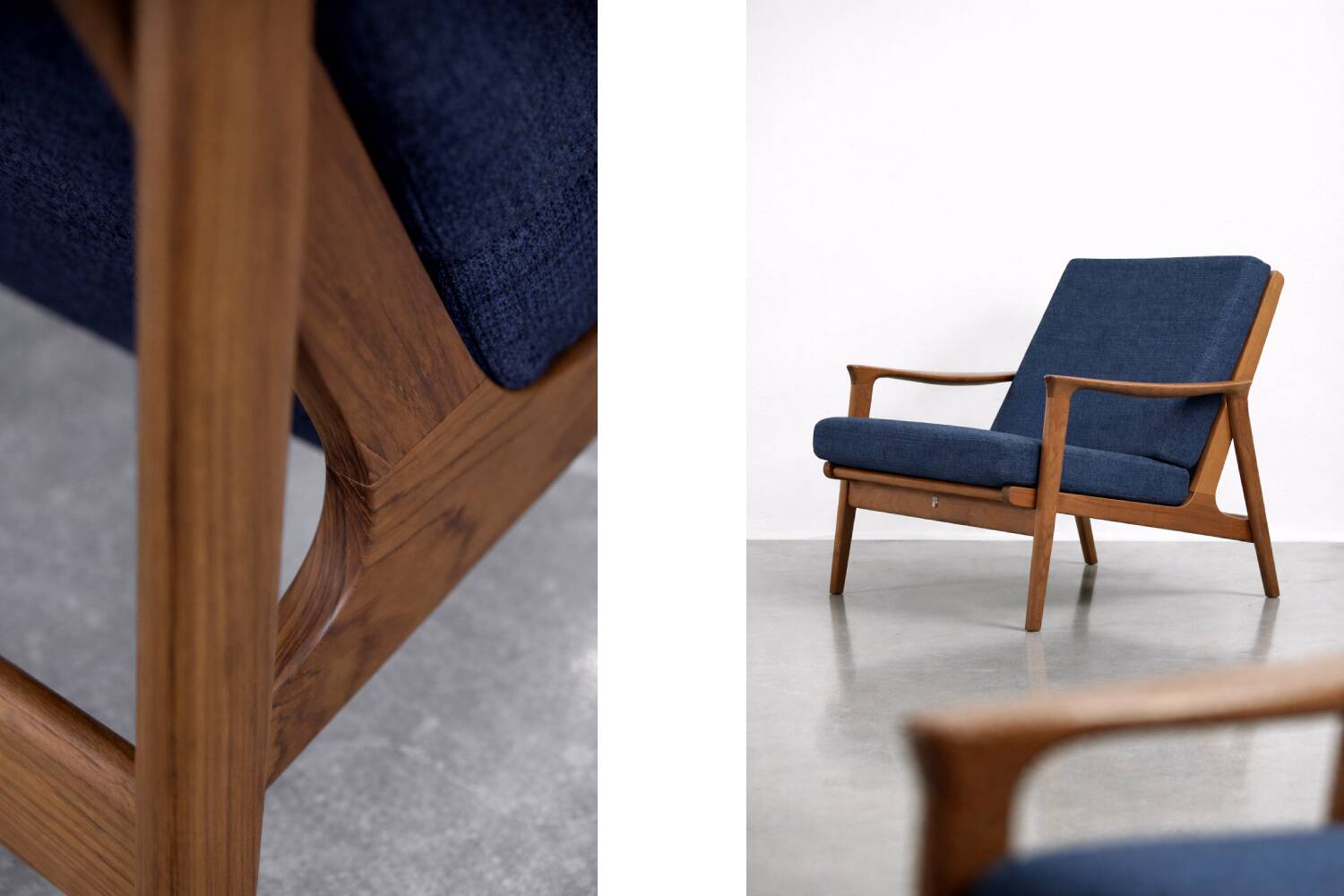 Vintage Mid-Century Australian Modern Teak Sofa & Armchairs by Parker Furniture