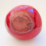 Belgian pottery spout vase by Hugria, 1960s