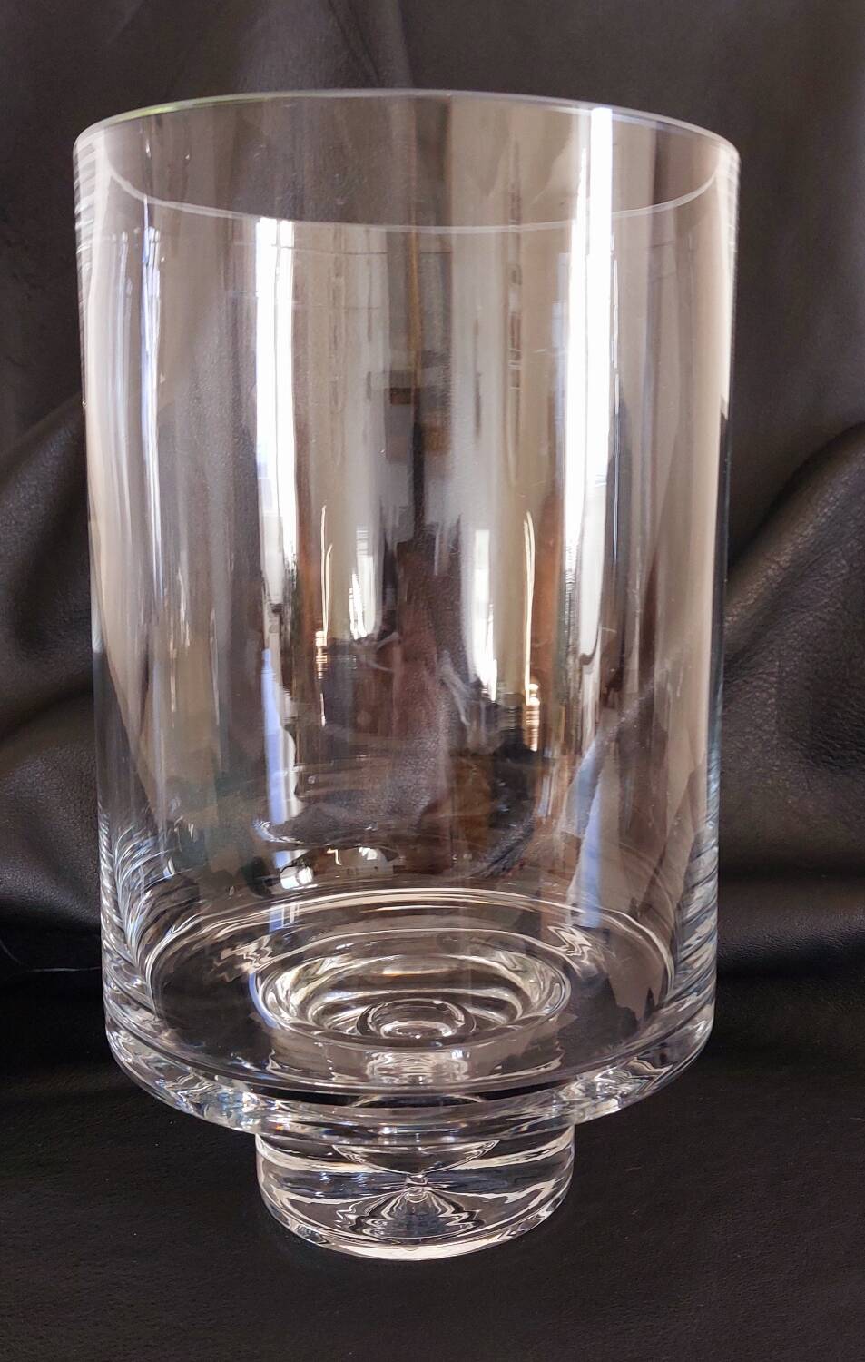 Designer glass vase