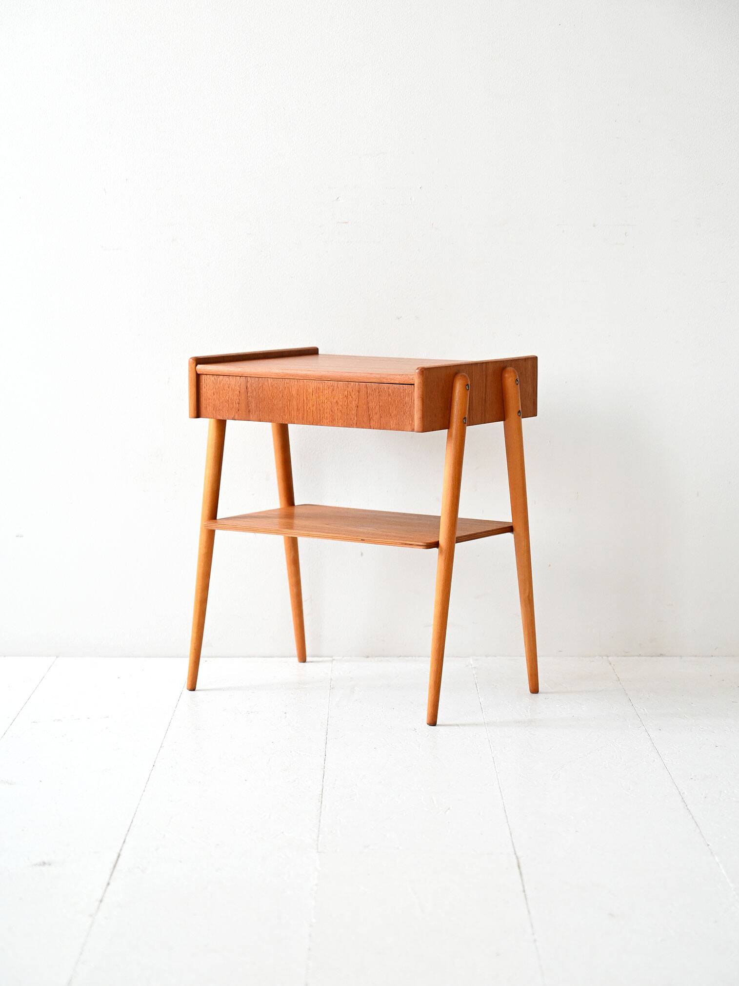 1960s Teak Nightstand by AB Carlström & Co