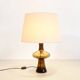 Glass table lamp by Lisbeth Brams for Fog & Morup, 1968