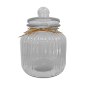 Fluted glass candy