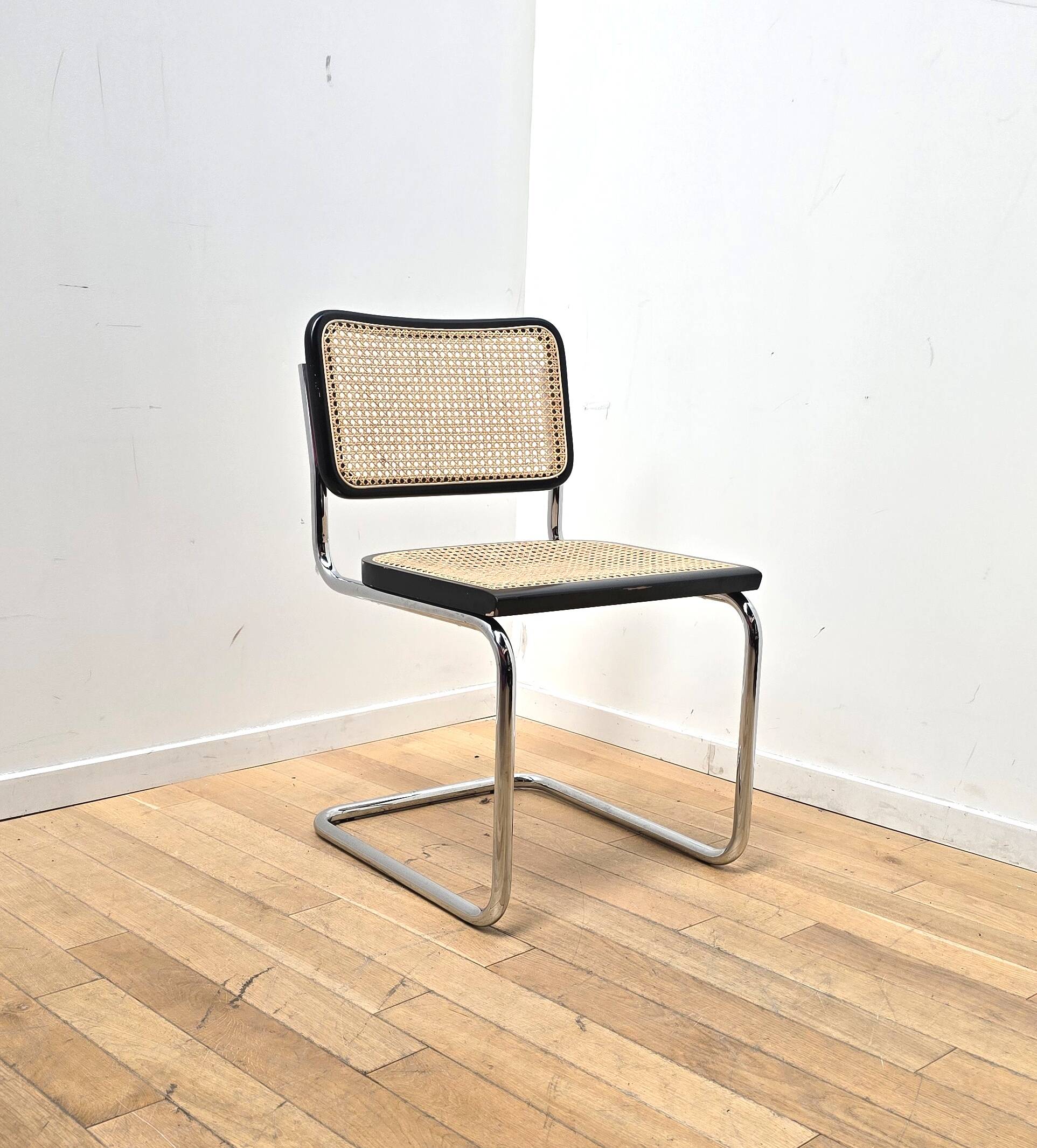 Set of 6 Cesca B32 chairs