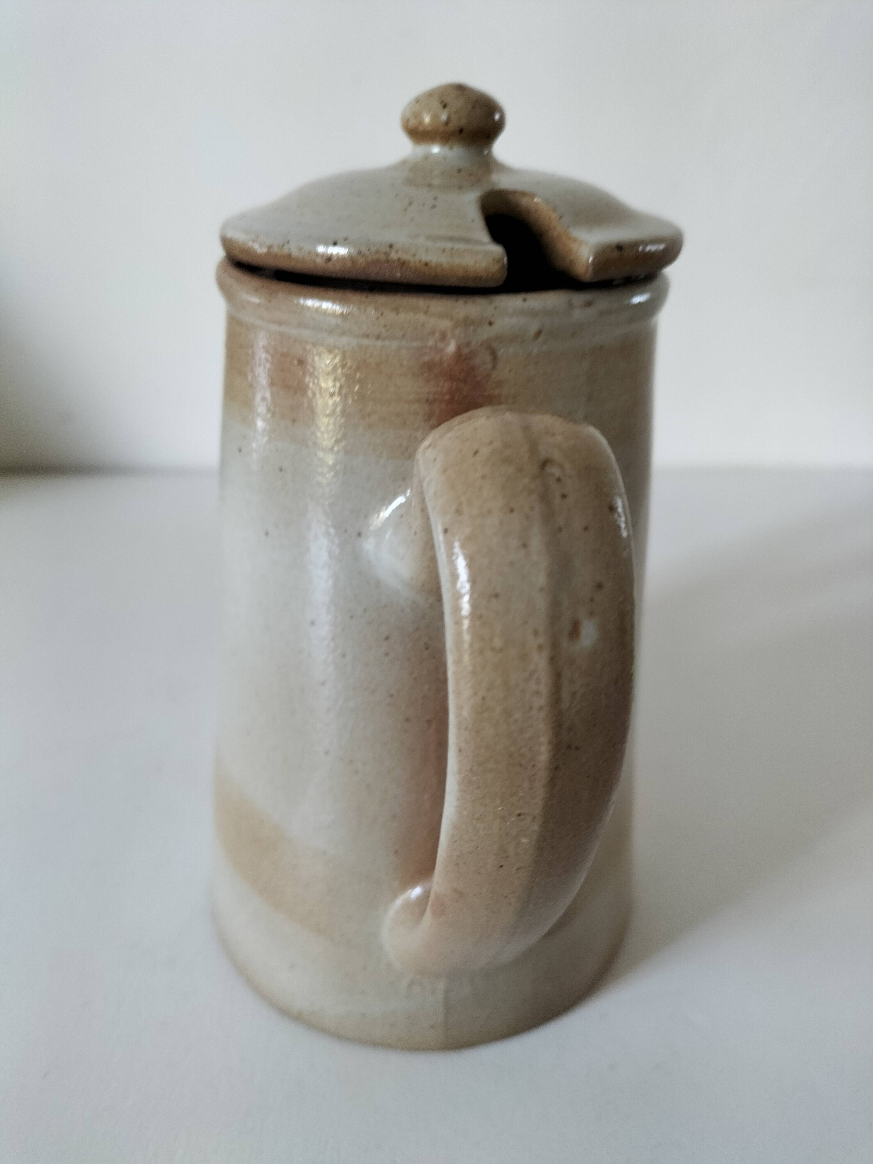 Marais Stoneware Chocolate Pot
