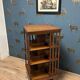 Large antique revolving bookcase