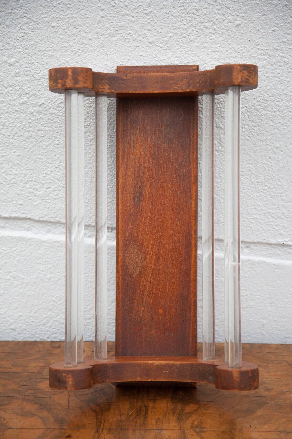 Art deco wooden cup, art deco tray, fruit bowl, decorative tray, centerpiece, kitchen