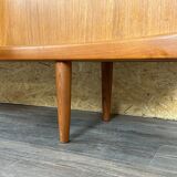 60s 70s teak sideboard highboard H.W. Klein Bramin Danish Modern Design