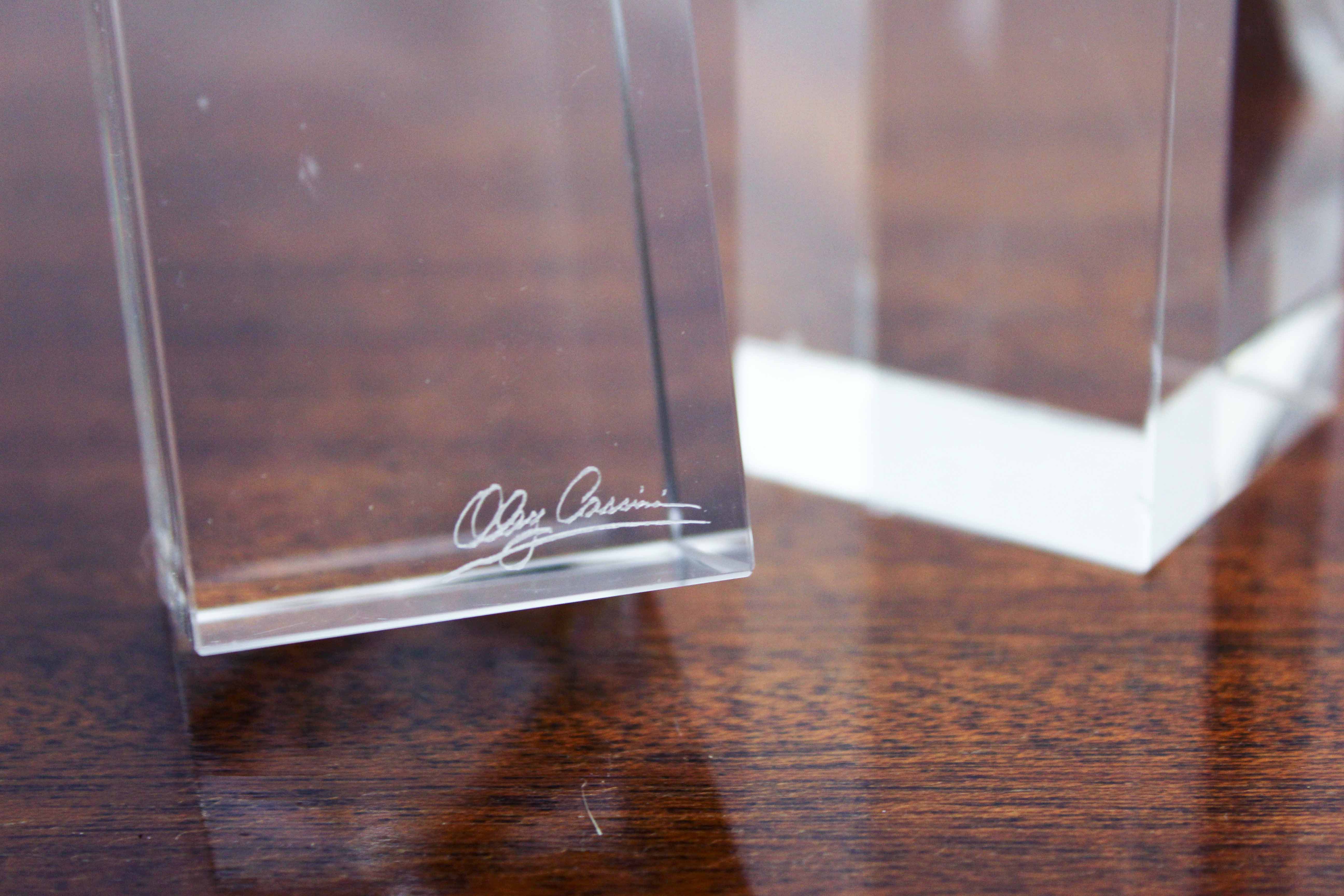 Set of 3 Oleg Cassini candlesticks