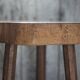 Tabouret vintage, tabouret bois , brutaliste, porte-plante, déco intérieur