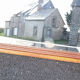 Large mirror Trumeau, wood, vintage, Henri II