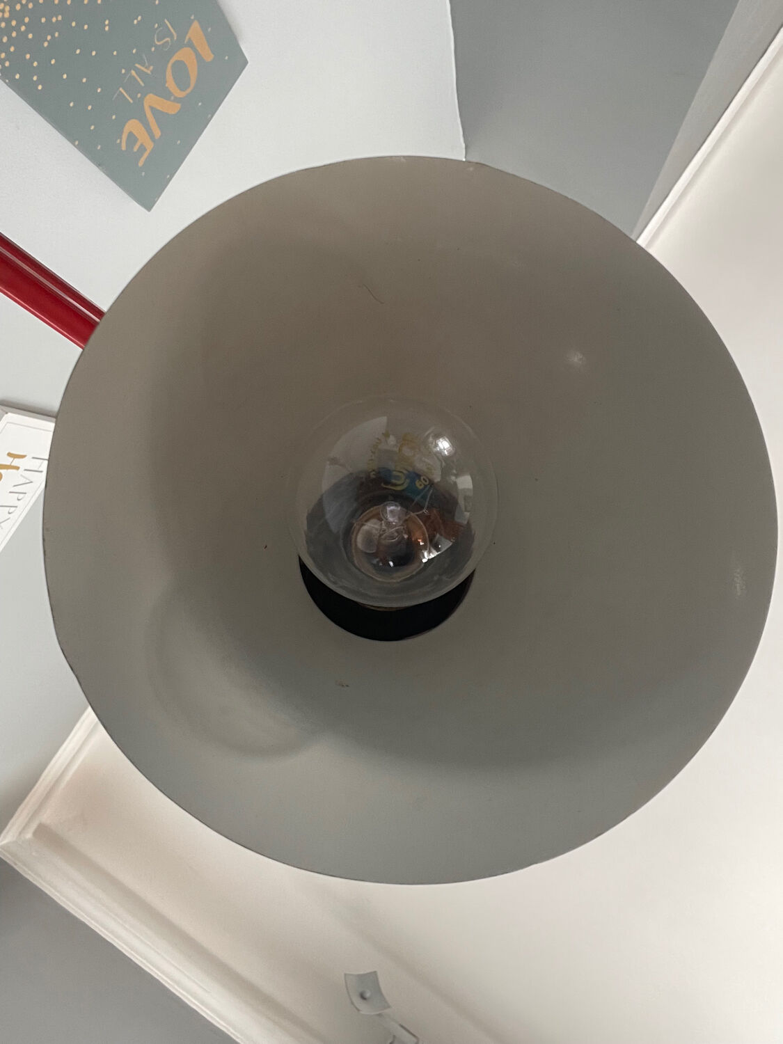 Lampe vintage Veb Narva