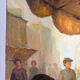 The Little Merchant, florist, oil on canvas