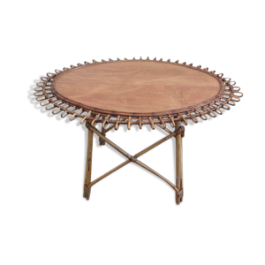 Table basse soleil en