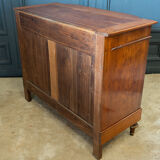 Chest of drawers 1900 Louis XVI style Marquetry 5 drawers