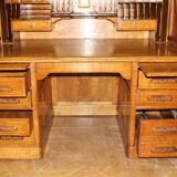 American light oak desk