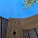Oval mirror by Guillerme and Chambron