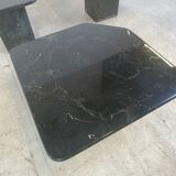 Vintage marble nesting tables or side tables, 1970s