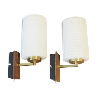Pair of 50s wall light