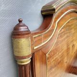 Napoleon bed in mahogany and gilded brass, Empire style