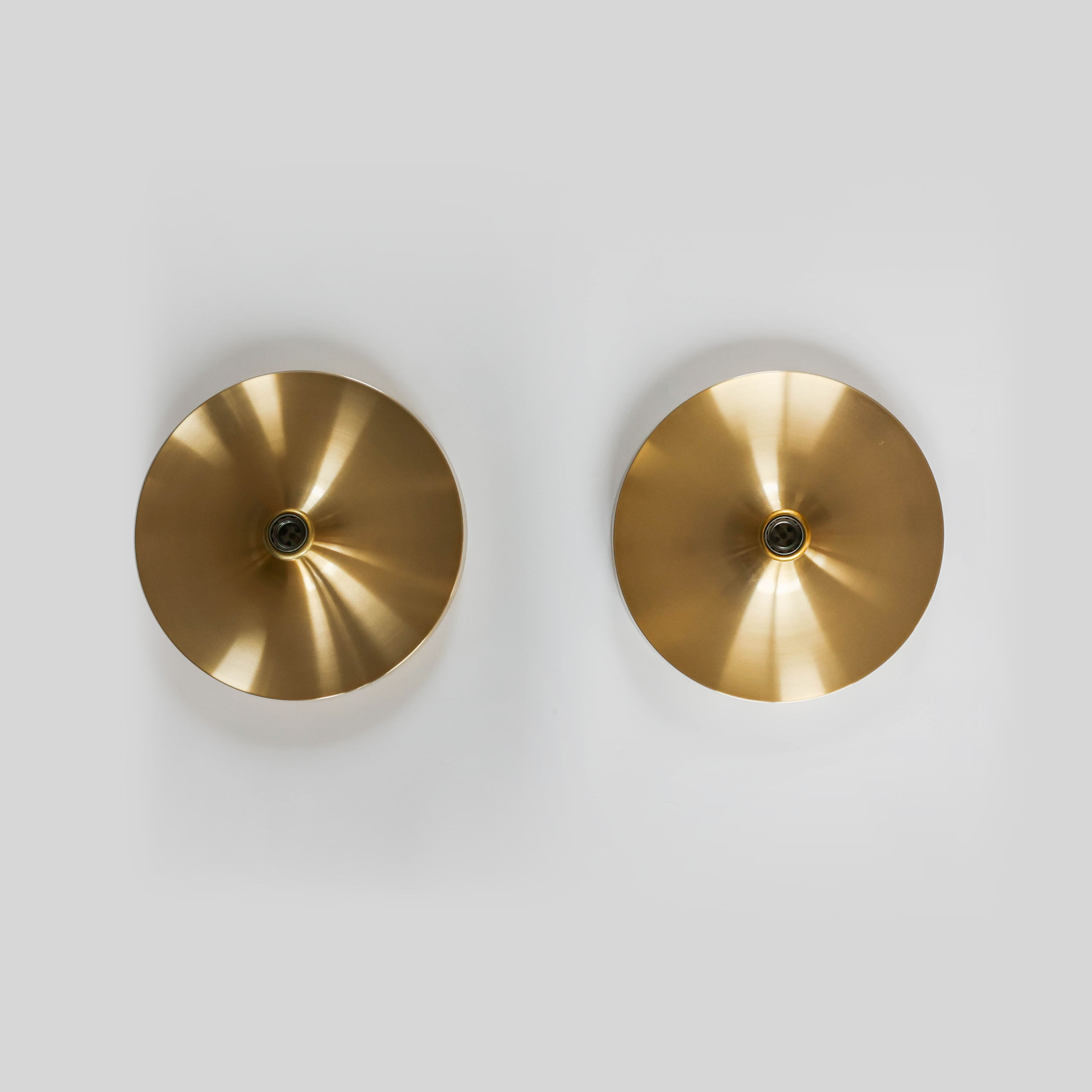 Champagne color Honsel sconces