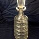 Art deco liqueur carafe bohemian glassware