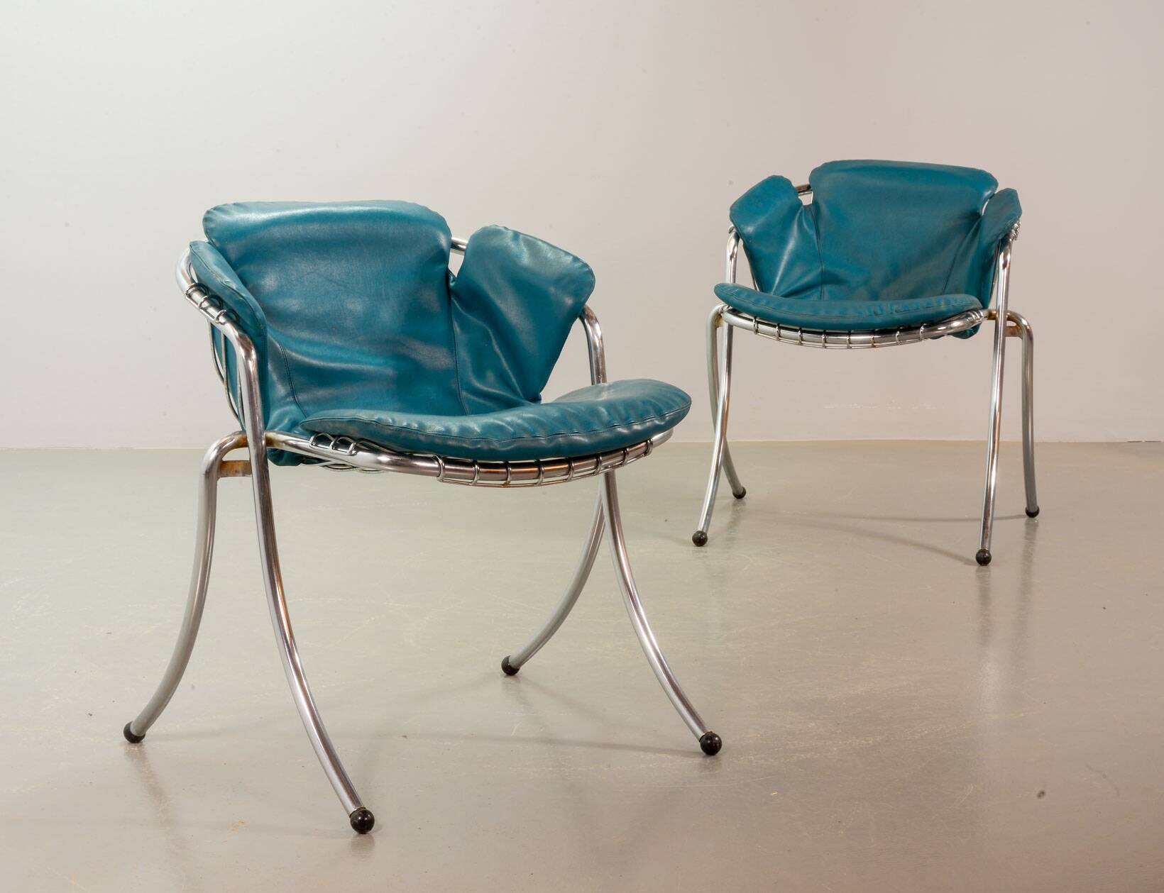 Gastone Rinaldi Italian Design Dining Chairs Model Lynn for Rima, Italy, 19