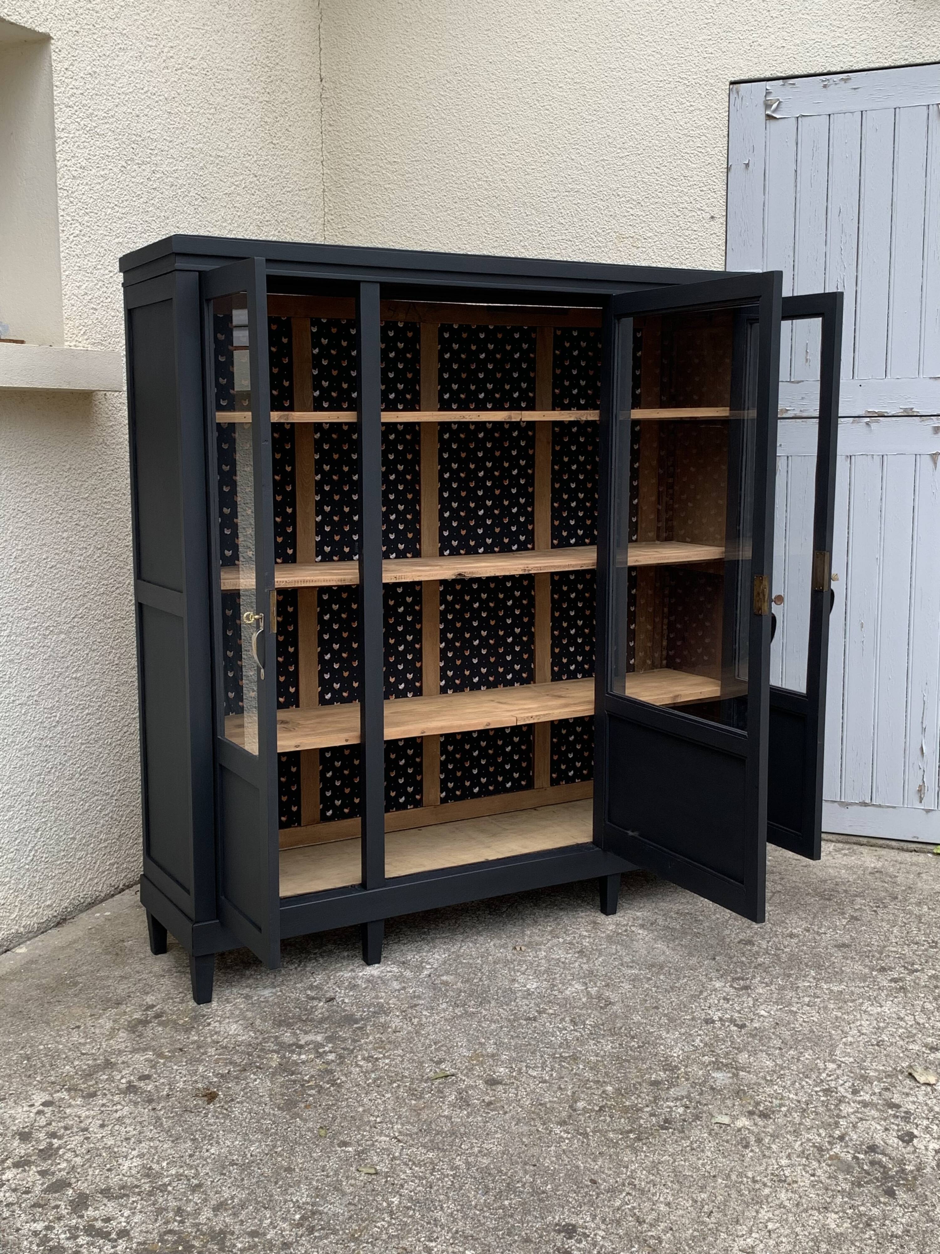 Removable glass cabinet art deco 1930